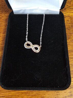 Kay Jewlers-Diamond Infinity Necklace